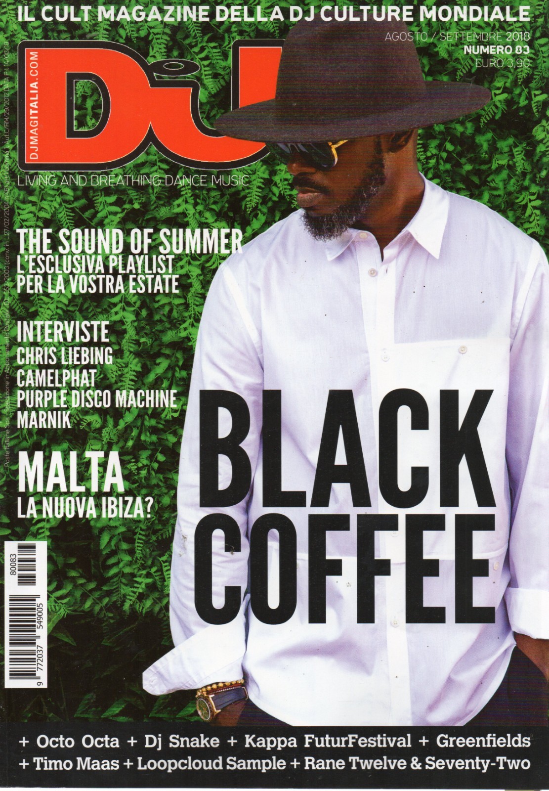 DJ Mag 2018 83.Black Coffee,Camelphat,Chris Liebing,Purple Disco Machine