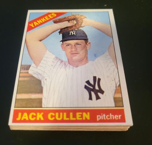 Mid-Grade Dodgers Yankees Lot 17-1966 Topps BOYER Torborg CULLEN Roseboro+ 4 5 6