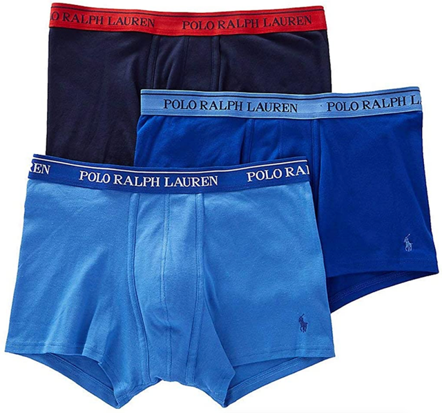 Polo Ralph Lauren Multicolor Boxer Briefs 3Pack Men's Underwear Size L