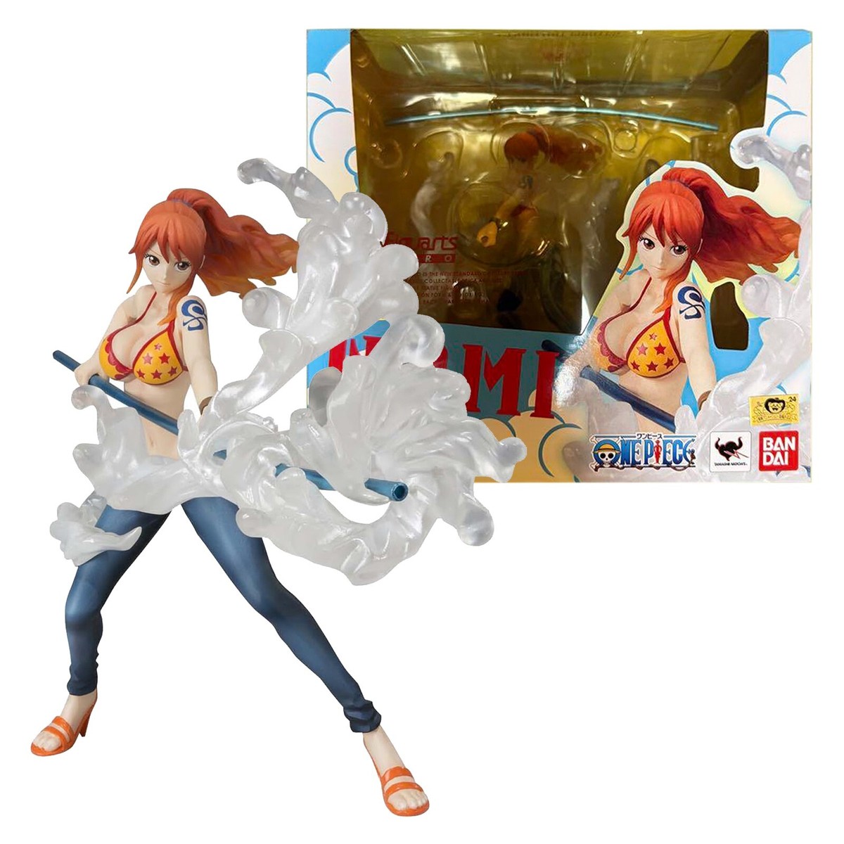 Figuarts ZERO ONE PIECE NAMI Ver Milky Ball Figure Sorcery Clima