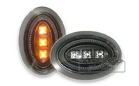 Led Seitenblinker Set Schwarz FüR Mini Cooper One R55 R56 R57 R58 R59 Blinker