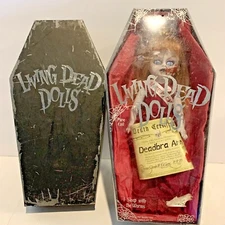 New In Box Sealed Living Dead Dolls Deadbra Ann Series 2 Zombie Prom Queen Girl