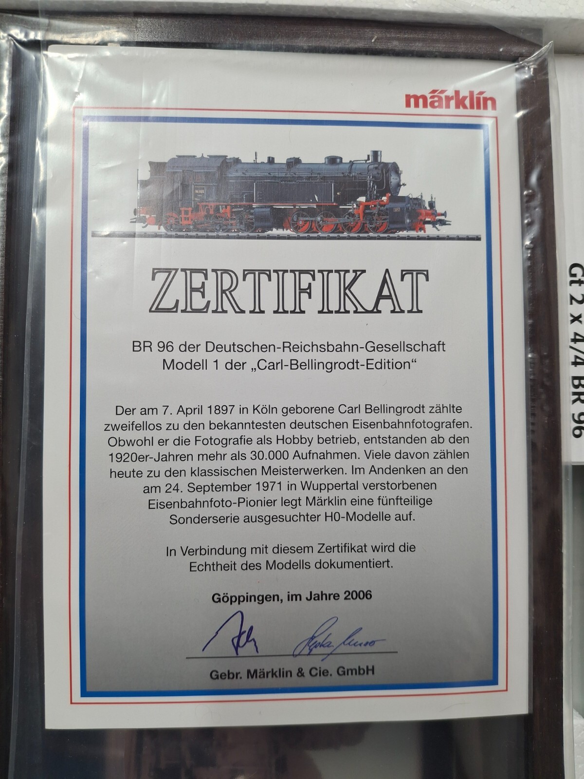 MARKLIN HO SCALE 37965 DIGITAL BR 96 0-8-8-0 STEAM LOCOMOTIVE #022 MFX SOUND