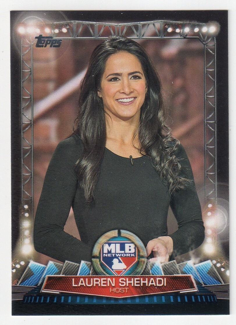 2017 Topps MLB Network Lauren Shehadi Baseball Card MLBN6 eBay