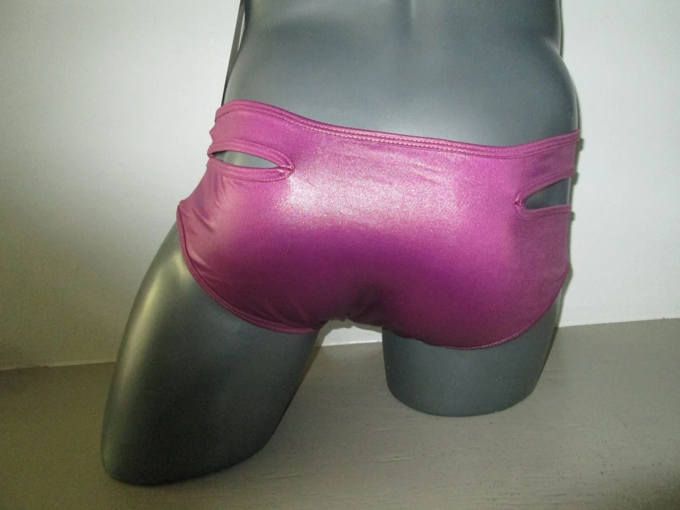 Candyman Exótico Breve Ventana Lados Púrpura (L) Foto 3 de 3