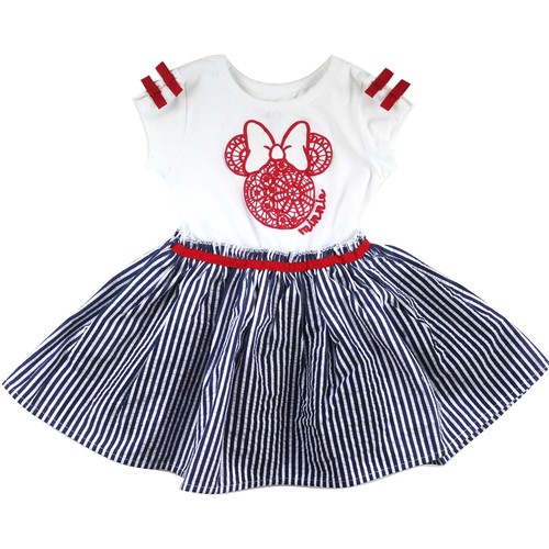Disney Minnie Mouse baby girls party vintage dress size 12m - 6 yrs xmas gift