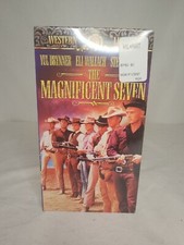 The Magnificent Seven VHS, 1997, Western Legends SEALED NEW Yul Brenner Cowboy