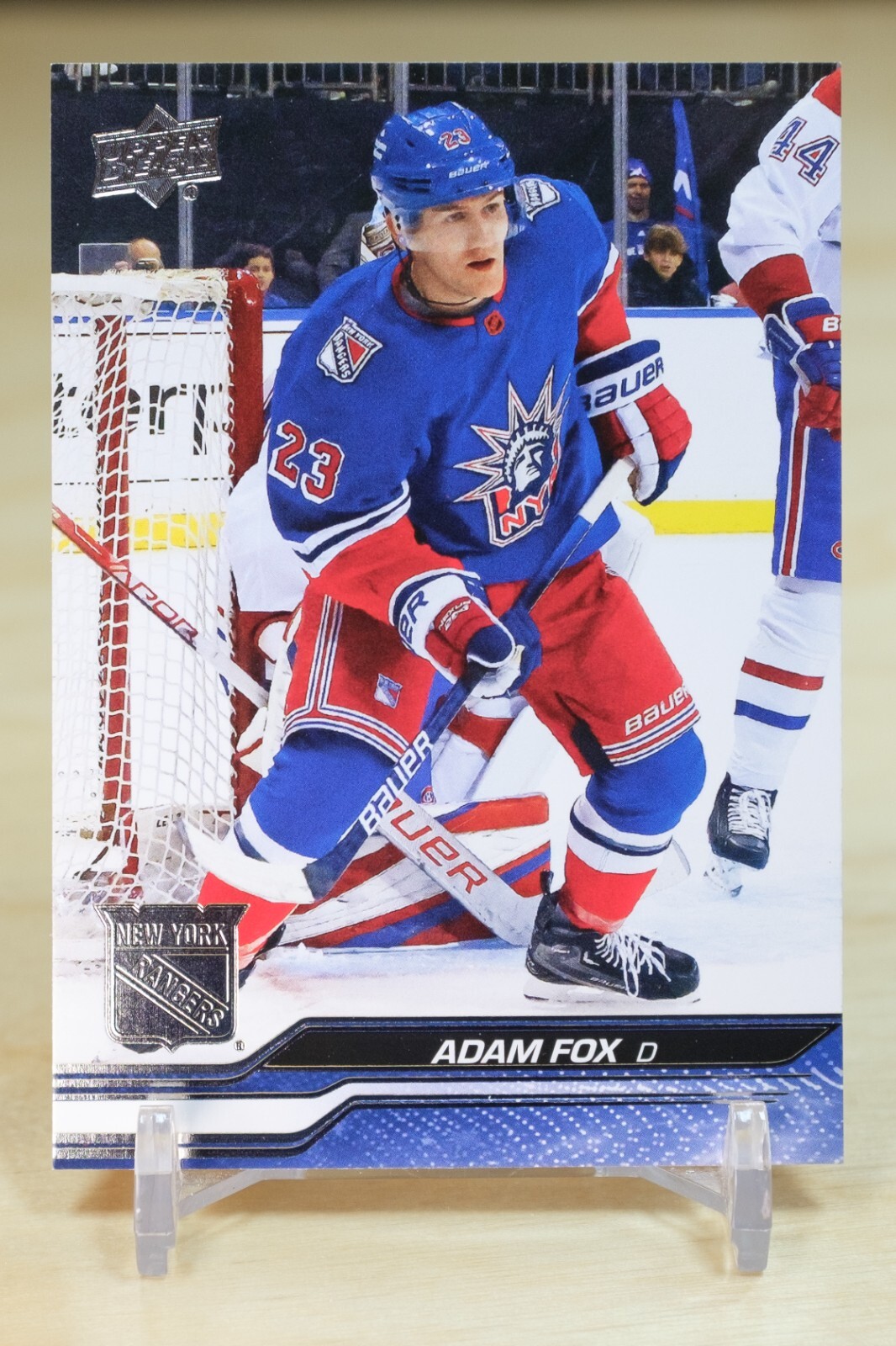 2023-24 Upper Deck Base #124 Adam Fox - New York Rangers