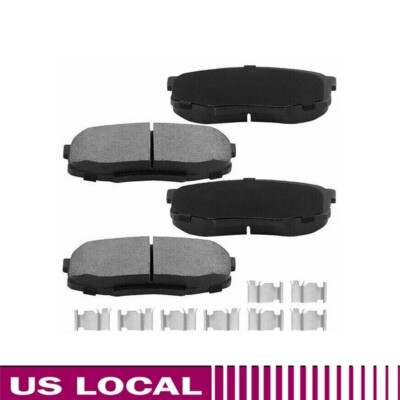 4PCS Front Ceramic Disc Brake Pads for 2009-2017 Nissan Maxima 2008-2013 Rogue