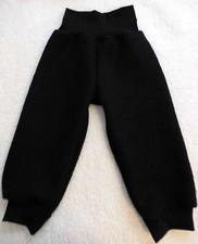 Walkhose ♥ Wollwalk Hose ♥ Mitwachshose ♥ Schwarz ♥ Herbst - Winter ♥ handmade