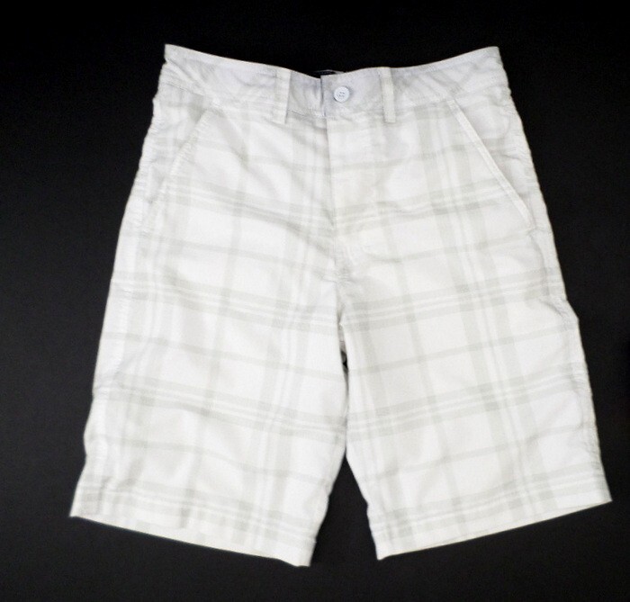 Mossimo Supply Men's Hybrid Shorts 28 Pale Beige Plaid