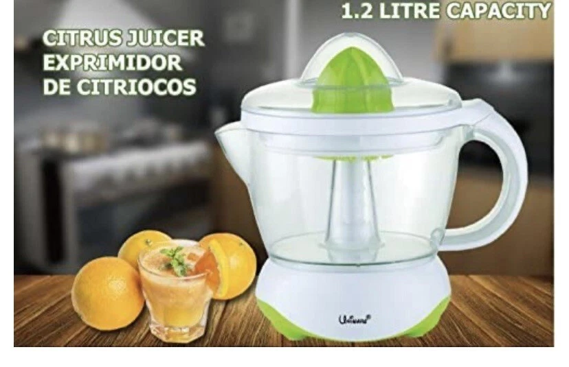 24 Oz Electric Citrus Juicer Easy Pour Spout with Dust Cover Kitchen Appliance