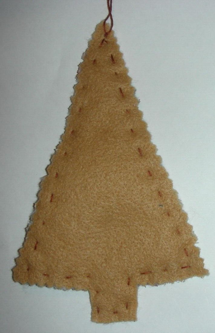 8ANTIQUE CUTTER QUILT CHRISTMAS TREE ORNAMENTS W/RUSTY PIN & BELL