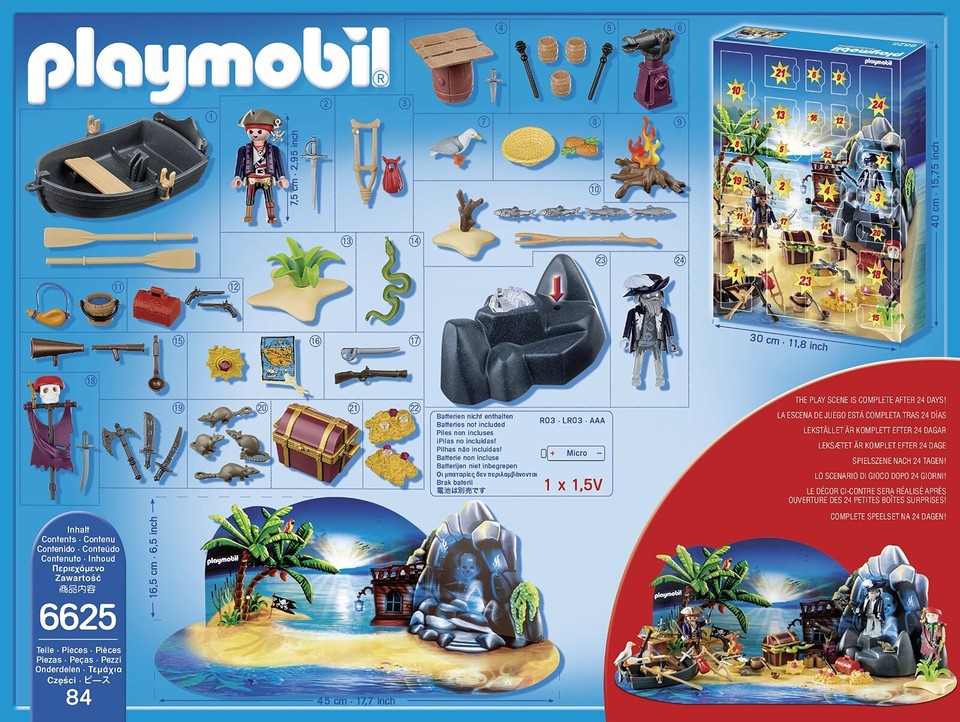 Playmobil 6625 Pirate Treasure Island Advent Calendar NIB NEW RARE EBay playmobil-6625-pirate-treasure-island-advent-calendar-nib-new-rare-ebay