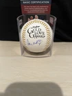 Don Mattingly New York Yankees Signed Gold Glove Award Baseball JSA COA
