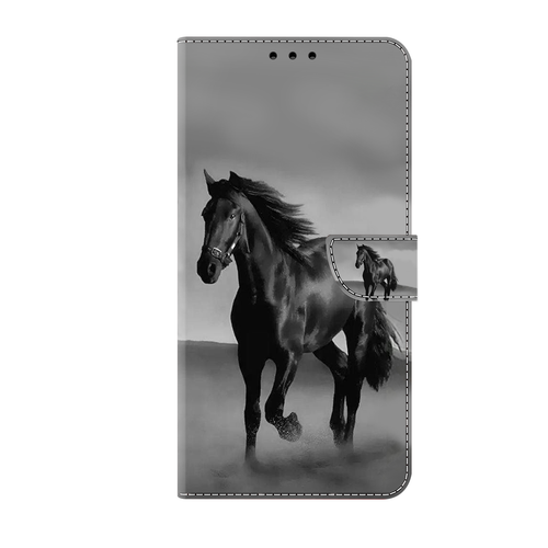 Flip Painted Card Wallet Stand Phone Case For iPhone 11 Pro Max XS XR 6 7 8 SE - Picture 6 of 29
