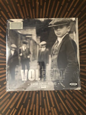 VOLBEAT - Rewind Replay Rebound  - 2LP gatefold - New Sealed Vinyl 2 LP