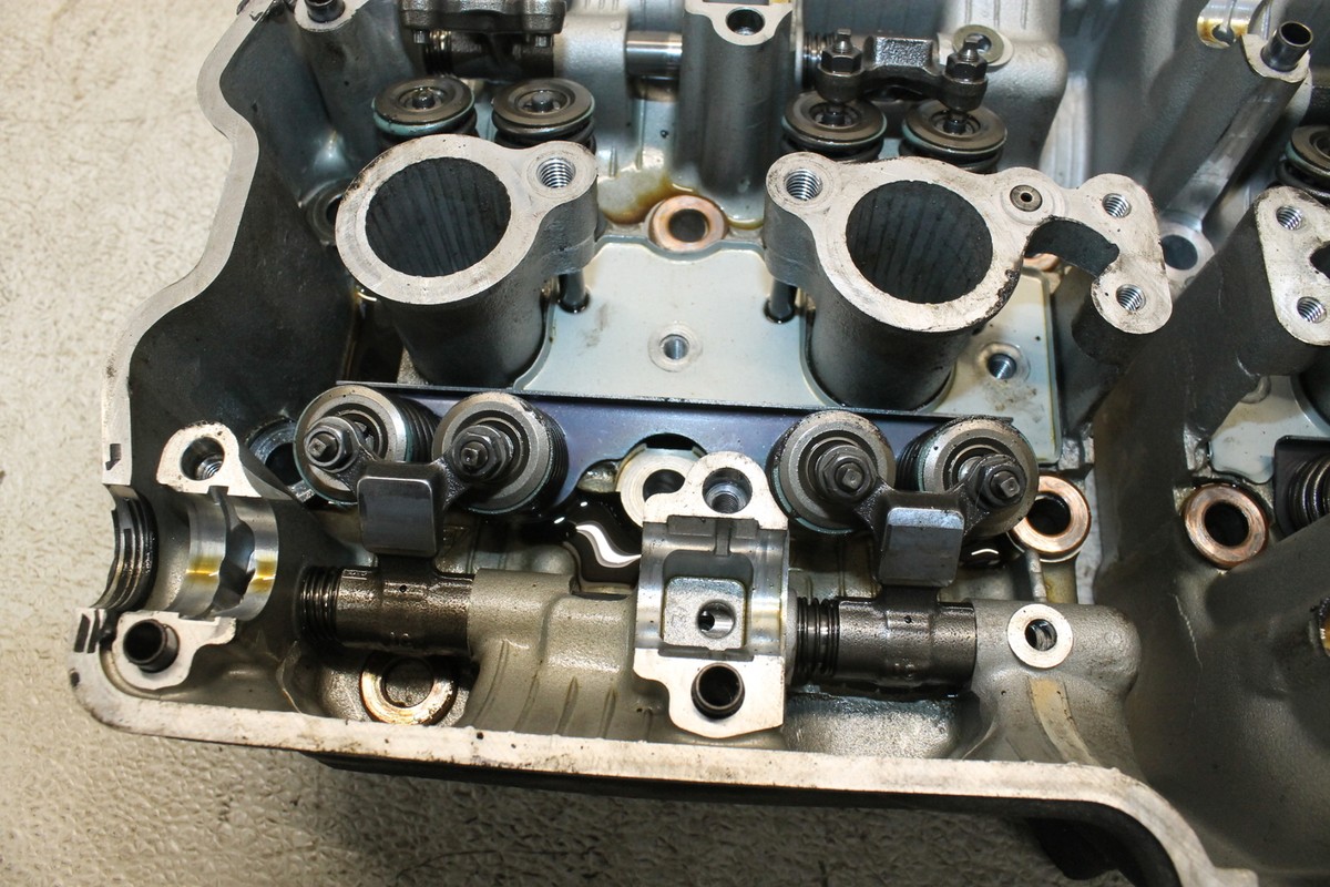 02 SUZUKI KATANA 600 GSX600F ENGINE TOP END CYLINDER HEAD | eBay