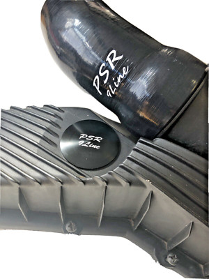 Porsche 996 Resonator Löschkit Airbox Upgrade mit schwarzem Ansaugstutzen & Kappe