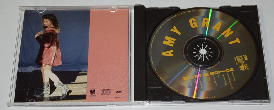 Amy Grant Heart in Motion (CD, Mar-1991, A&M (USA) Christian Rock music Foto 2 de 4