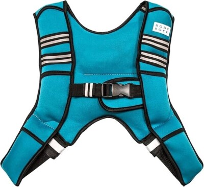 Body Rock weighted vest, teal 8lb new