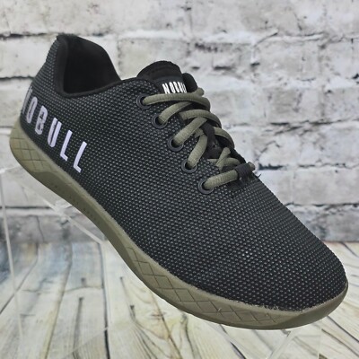 NOBULL Superfabric Trainers Men's 7.5 Women's 9 Black Impact CrossFit Shoes