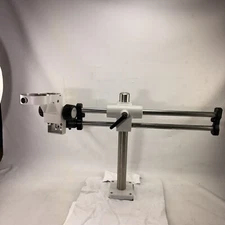 Meiji Dual Linear Ball Bearing Boom, 16"post ,  bench mount w Nikon focus mount