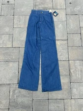Vintage 70’s With Tags Landlubber Jeans 30/32  Blue Denim USA