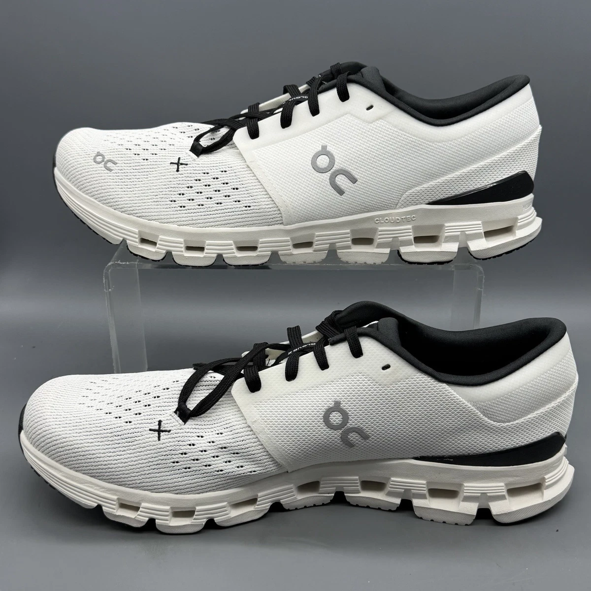 On Running Cloud X 3 Shoes White Black Athletic Running Shoes Mens Size 12.5 Amazon.com | On Running Mens Cloud X Textile Synthetic  main image 4