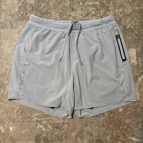 Ten Thousand Shorts Mens Large The Session Short 5” Grey Running Lined Gym
