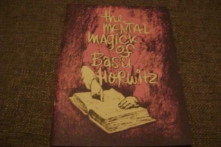 The Mental Magic of Basil Horwitz Volume One