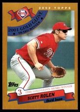 Scott Rolen 2002 Topps #709 Phillies MLB READ FREE SHIPPING AutographDen