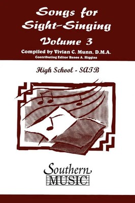 Whitlock | Songs for Sight Singing - Volume 3 | Taschenbuch | Englisch (2003)