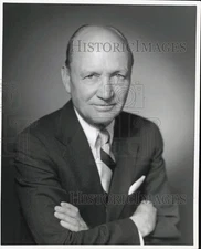 1963 Press Photo Humble Oil Company's William Naden. - hpa26593