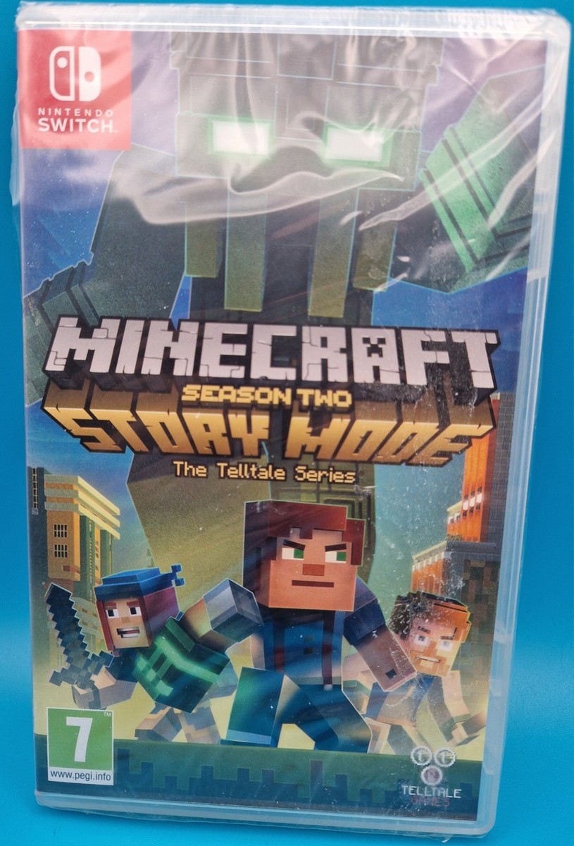 Minecraft Story Mode Season Nintendo Switch Game New/Sealed