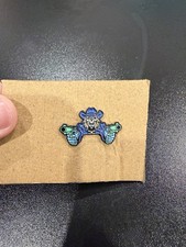 Fitted Hat Enamel Pin Cowboy