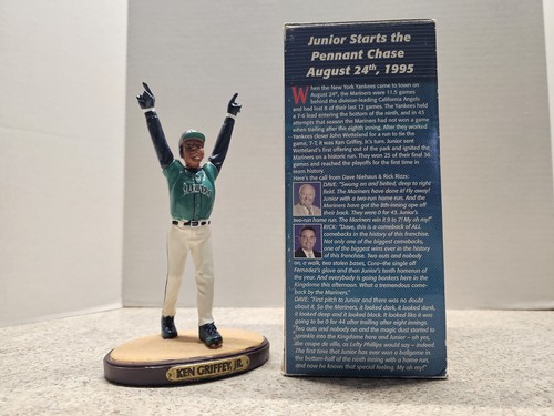 Ken Griffey Jr Seattle Mariners MLB 2005 SGA Statue NIB 1995 10th Anniversary - Picture 13 of 15