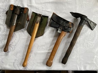 Top altes Konvolut Militärische Stücke a. dem 1 Wk u. 2 WK Speicherfund Bad Tölz