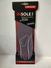Dunlop boot insoles ergonomic support multiple sizes work boots Premium
