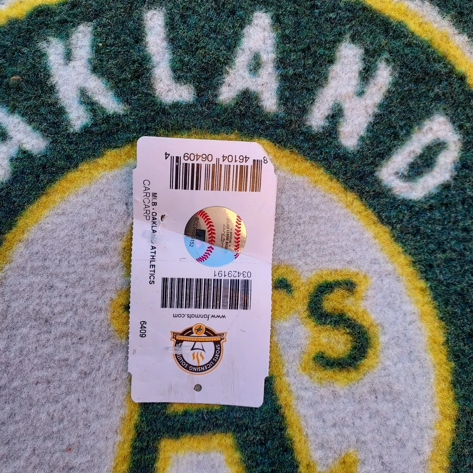 Oakland A's Heavy Duty Car -Truck Floor Mats Non-Slip- 2 Piece Set*NEW*SHARP! - Image 2 of 3