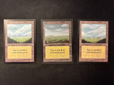 Plains Collector's Edition Set Of 3 Mtg NM