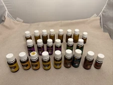 Young Living Essential Oil 23 EMPTY BOTTLES LOT 5ml & 15ml Assorted +