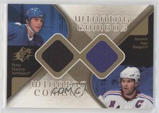2007-08 SPx Winning Combos Jaromir Jagr Peter Stastny #WC-JS HOF 2d8