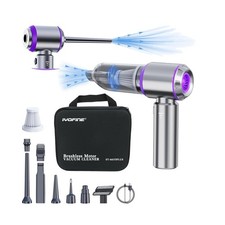 IYOFINE Vacuum/Air Duster 80,000RPM Super Power Mini Car Vacuum Cleaner 4-in-...