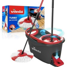 Vileda Turbo 2-in-1 Smart Spin Microfibre Mop and Bucket Set FAST DISPATCH