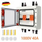 Solar Anschlusskasten Photovoltaik 1000V 40A Überspannungsschutz DC 2-strings