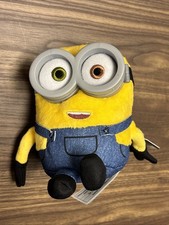 Minions Despicable Me   Bob   Stuffed Plush Doll Rise Of Gru 6  NWT