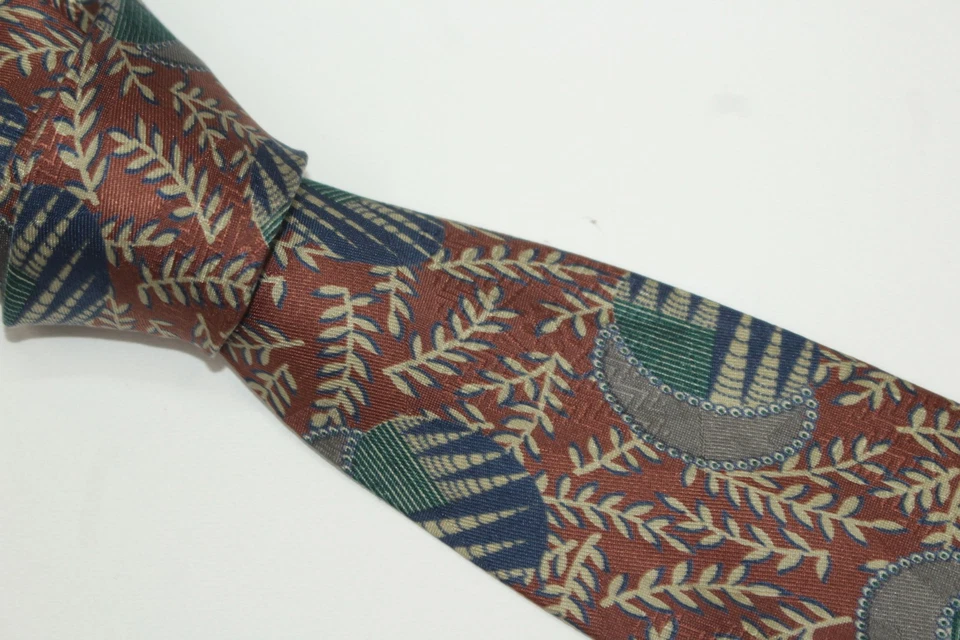 Corbata de seda GUY LAROCHE Hecha en Italia F83543 Foto 3 de 4