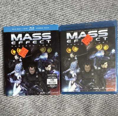 Mass Effect: Paragon Lost Blu-ray + DVD Combo Pack Movie in Blu-ray Case