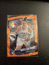 2025 Panini Prizm WNBA - Kayla McBride #45 Orange Ice Prizm